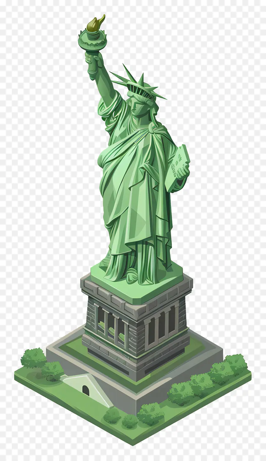 Estátua Da Liberdade，A Cidade De Nova York PNG