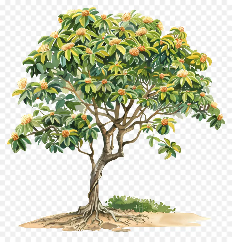 Sumaúma，árvore De Fruto PNG