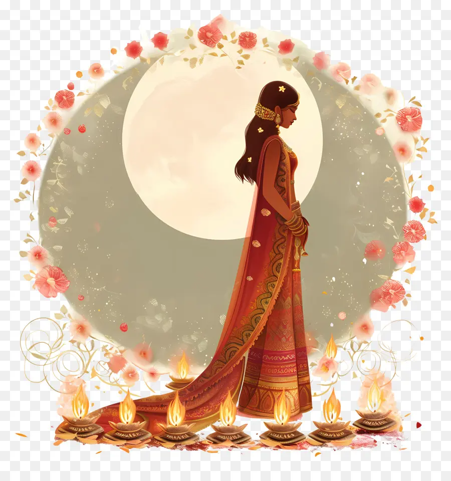 Karva Chauth，Mulher PNG