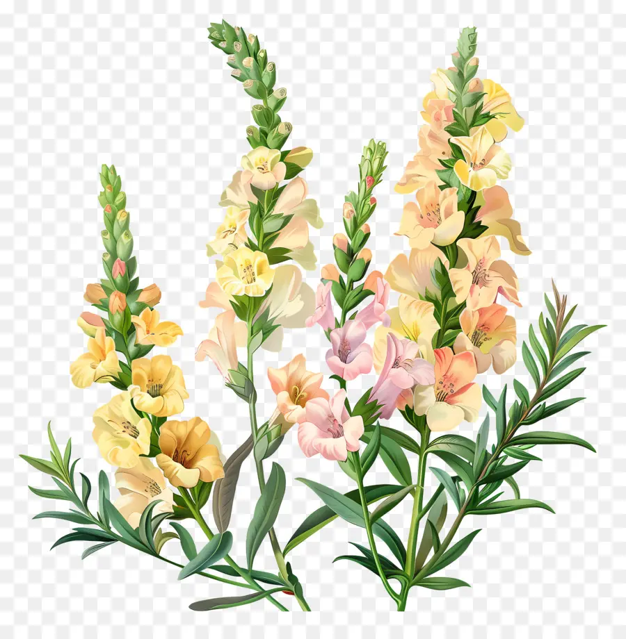 Snapdragons，Merrill Fazenda PNG