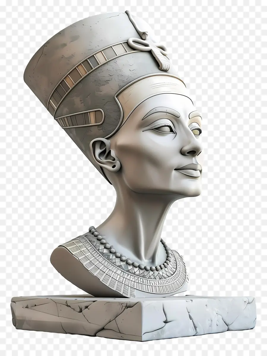 Busto De Nefertiti，Deusa Isis PNG