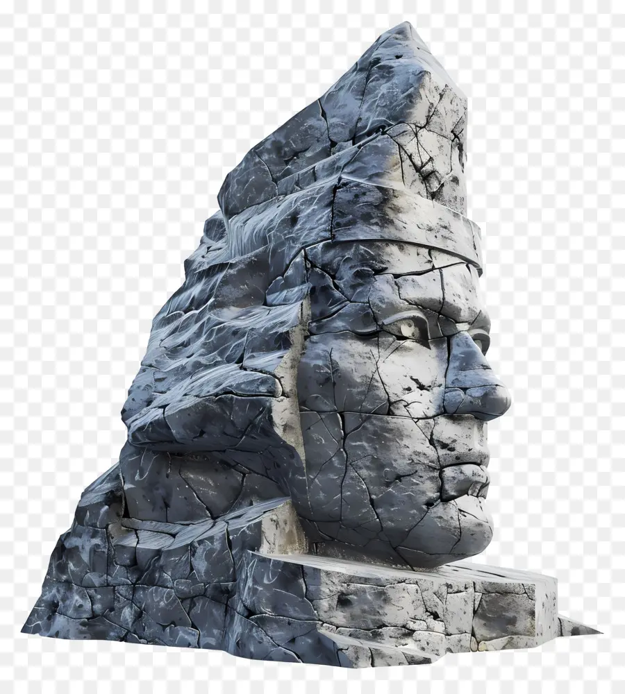 Monte Nemrut，Escultura Em Pedra PNG