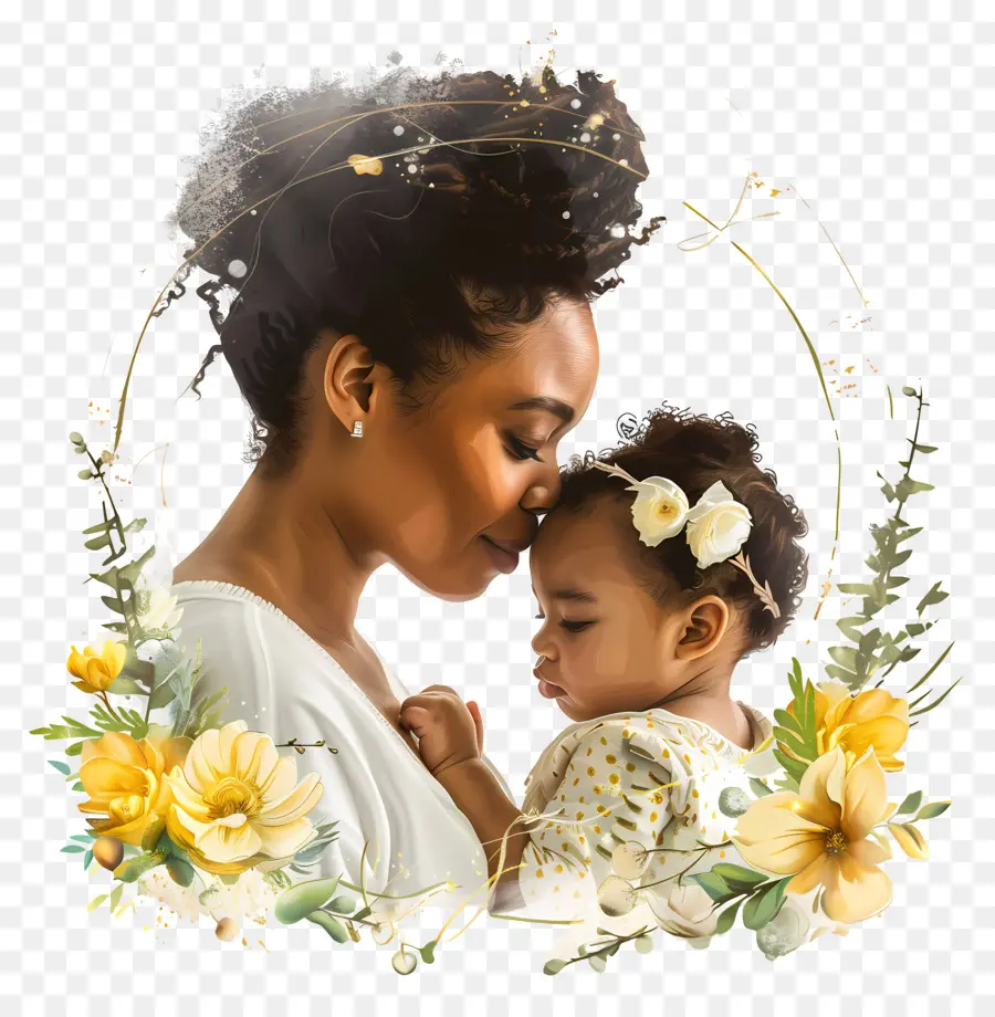Dia Das Mães，Mãe E Filho PNG