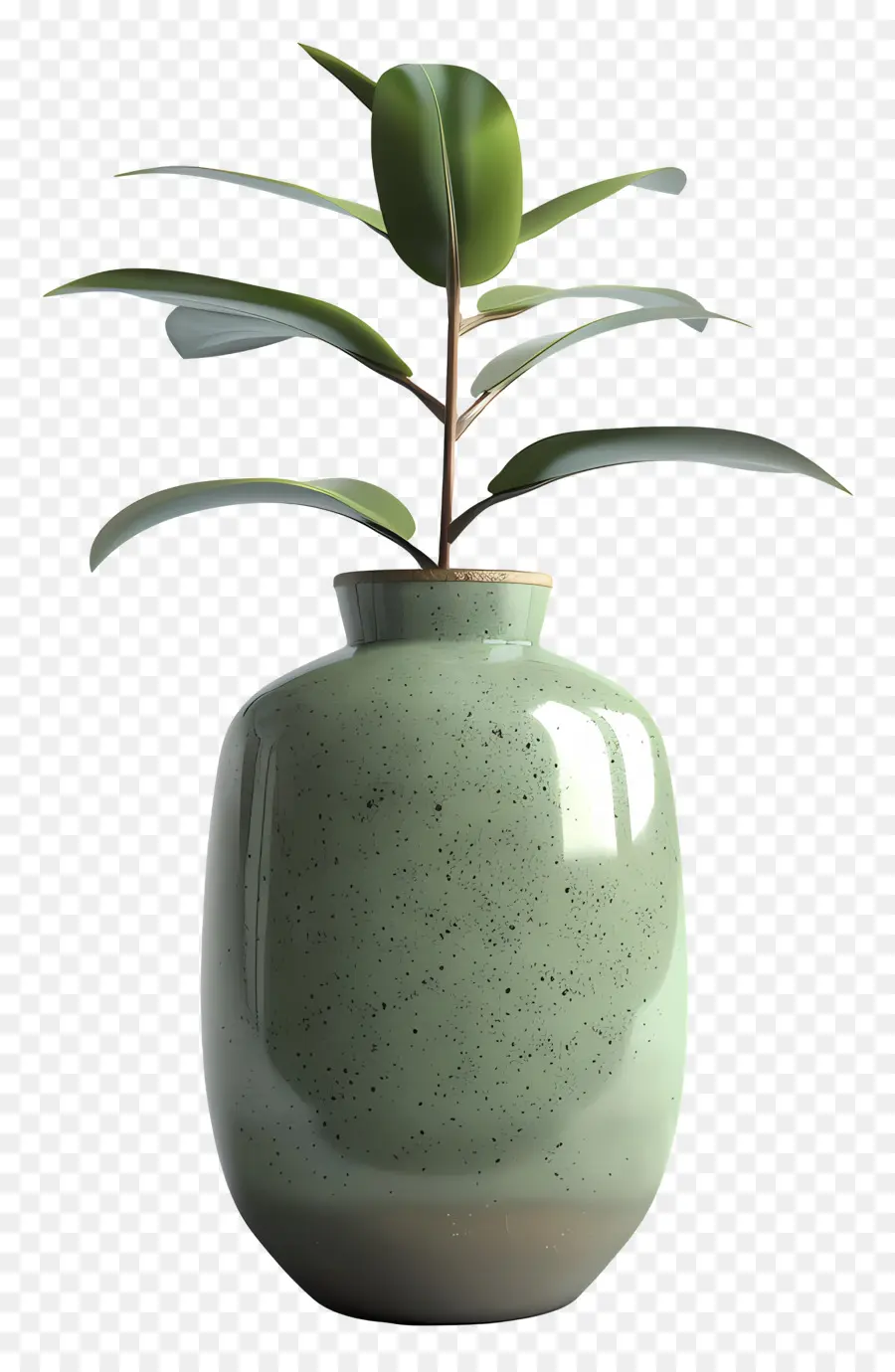 Vaso De Cerâmica Do Cilindro，Plantas De Interior PNG