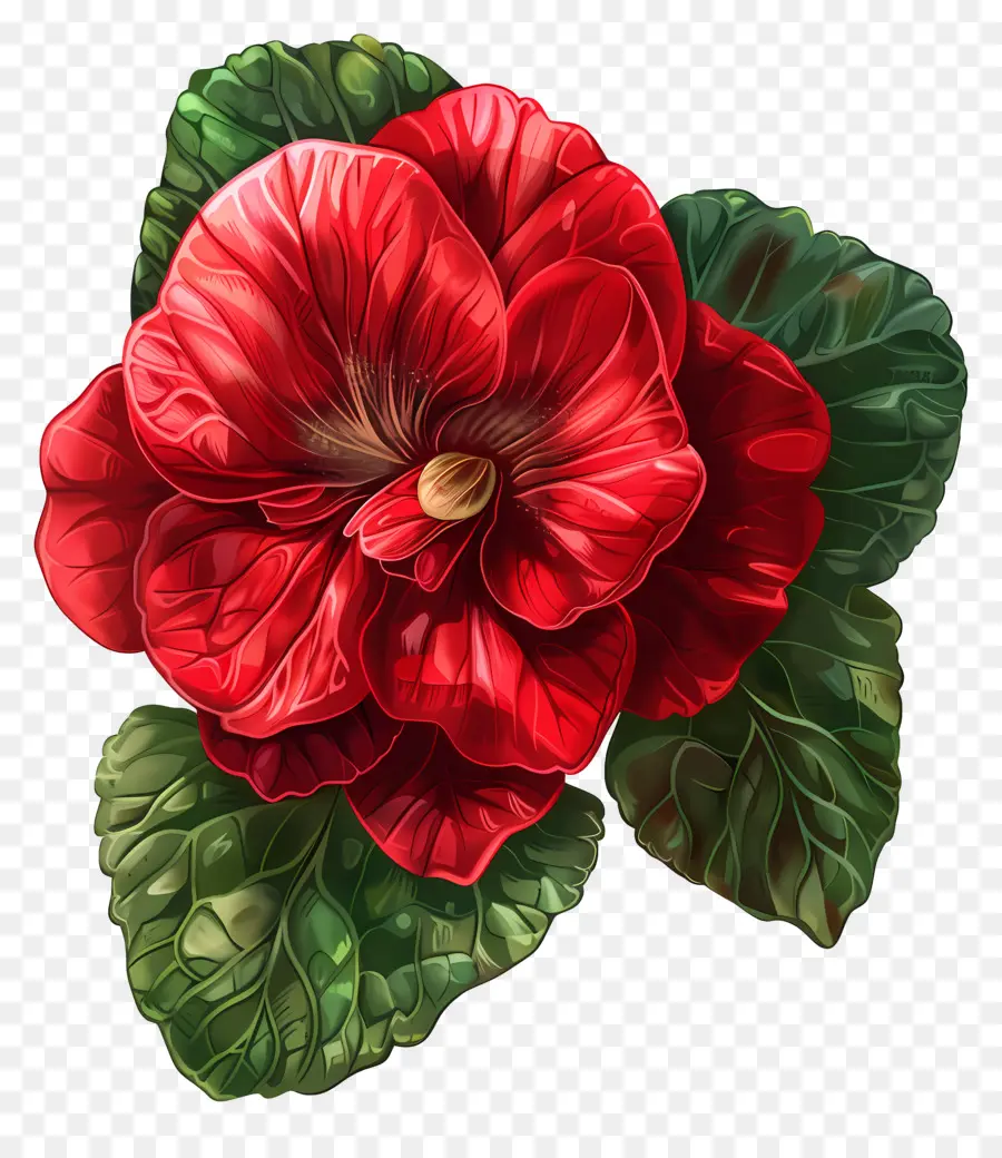 Begônia Flores，Flor Vermelha PNG