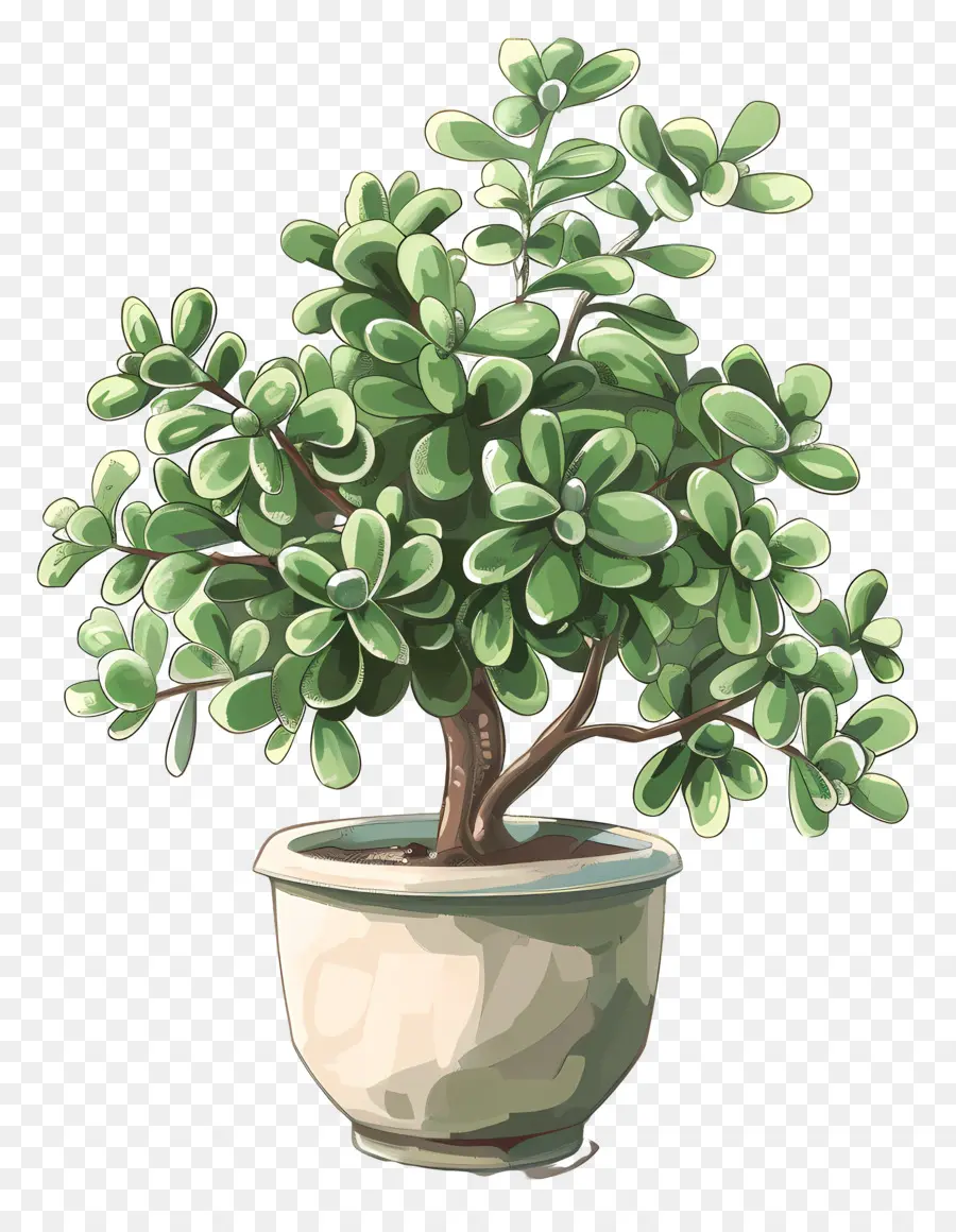 Jade Planta，Planta De Bonsai PNG