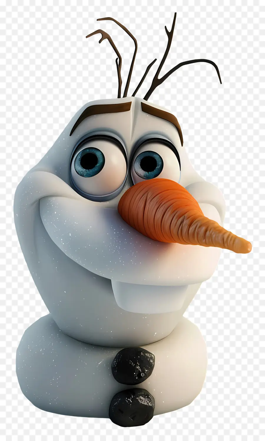 Olaf Cabeça，Boneco De Neve PNG