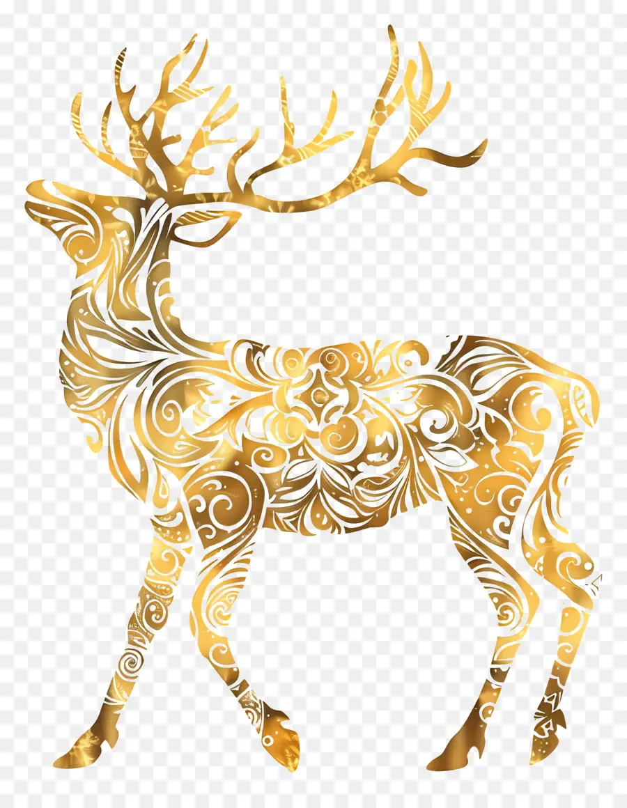 Rena Dourada，Deer PNG