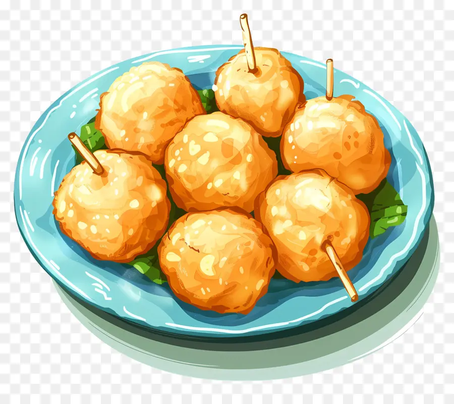 Panipuri，Bolas De Massa Frita PNG