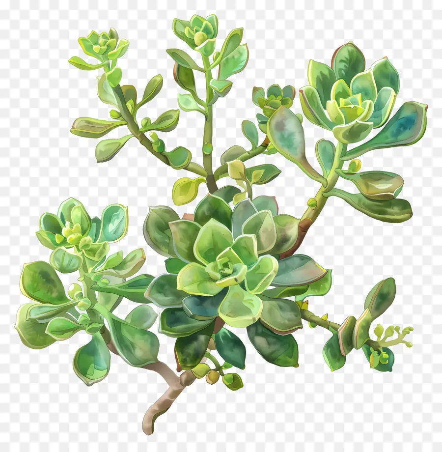 Crassula Jade，Planta PNG