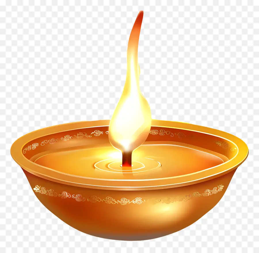 Lâmpada De Diwali，Vela PNG