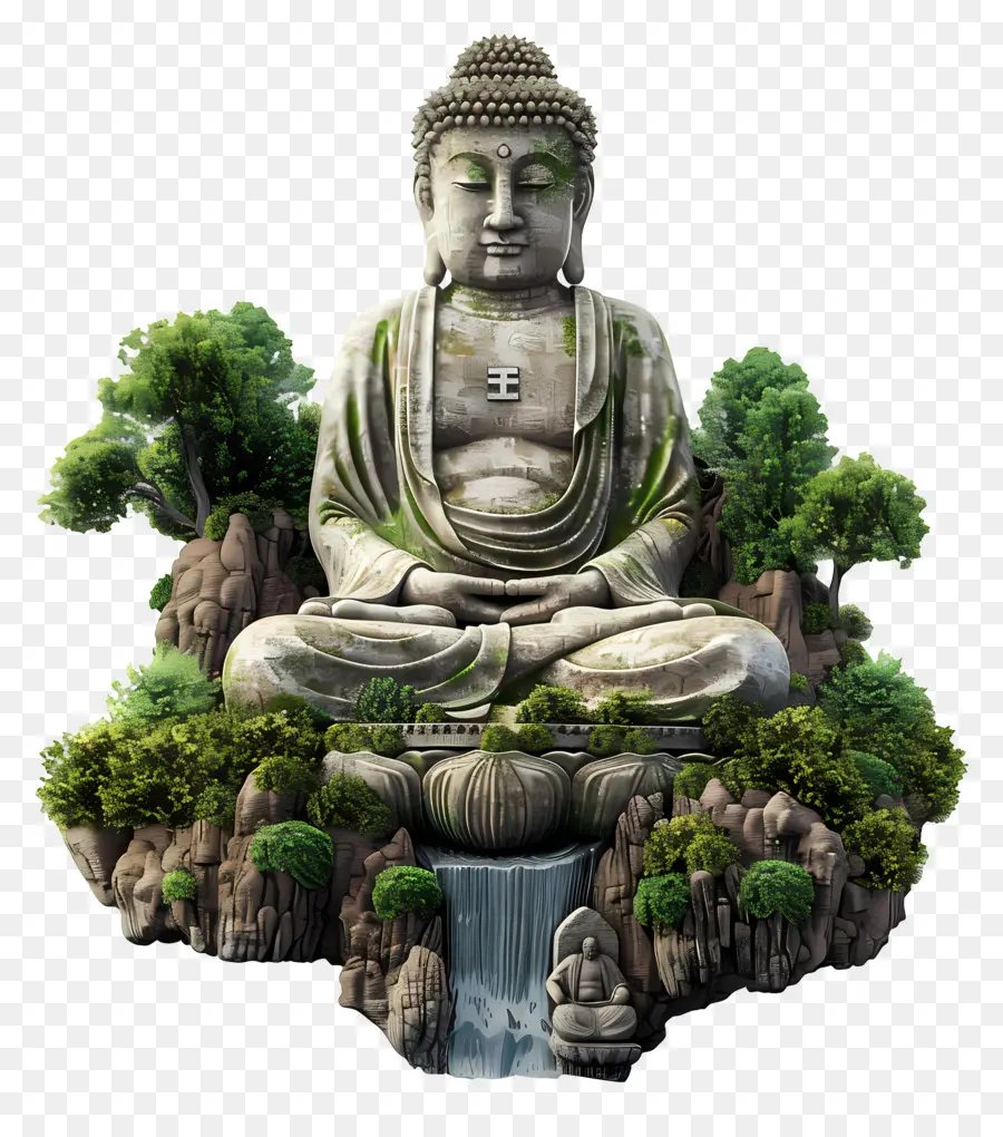 Buda Gigante，Estátua De Buda PNG