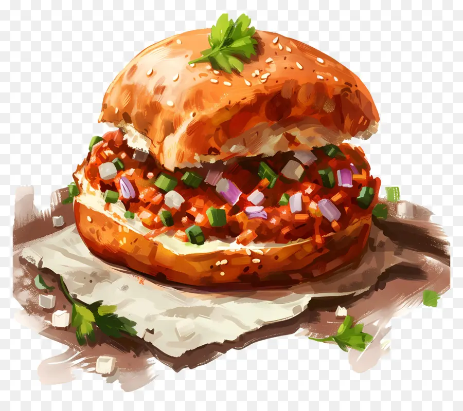 Pav Bhaji，Hamburger PNG