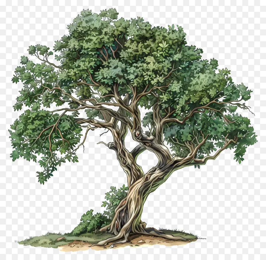 Árvore De Sândalo，Oak Tree PNG