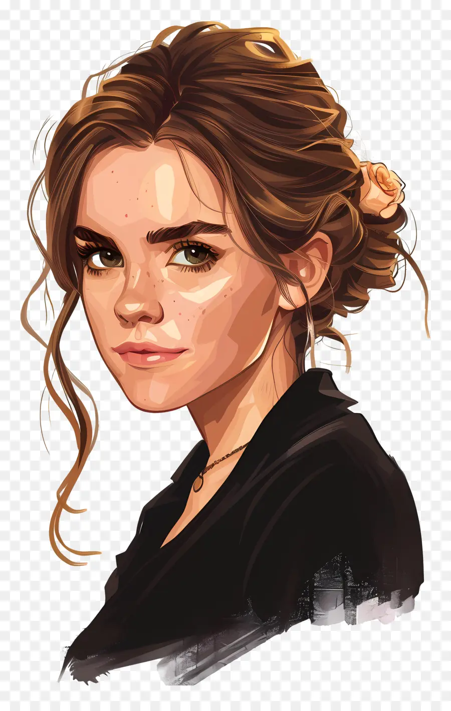 Emma Watson，Digital Art PNG