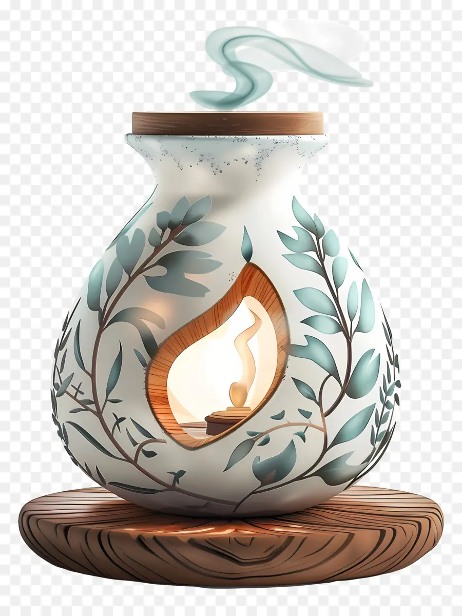 Queimador De Aroma，Pote De Cerâmica PNG