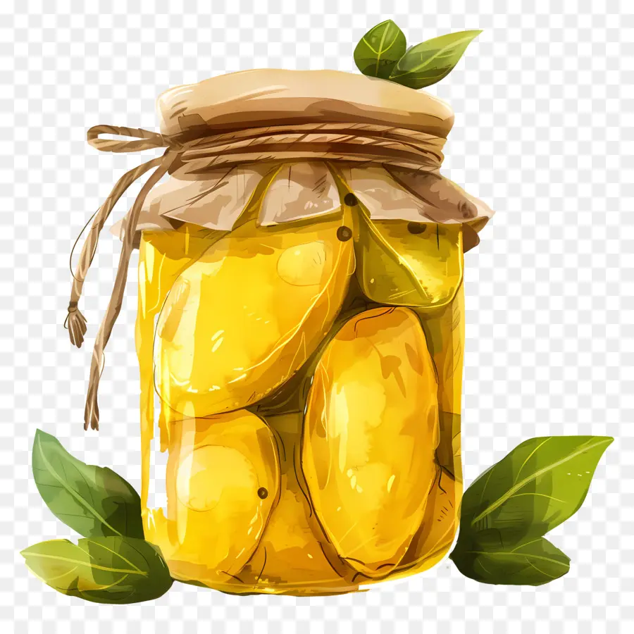 Jar Mango Pickle，Limão PNG