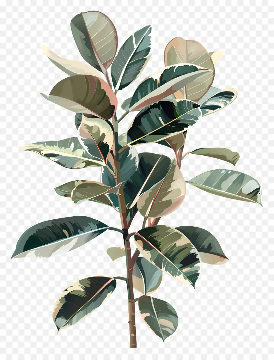 árvore De Borracha，Plantas De Interior PNG