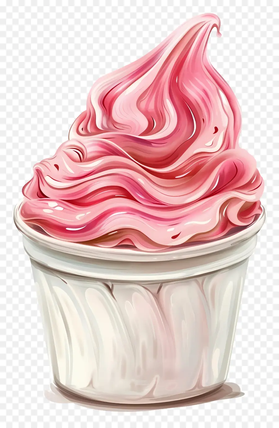 Copo Do Creme De Gelo，Cupcake PNG