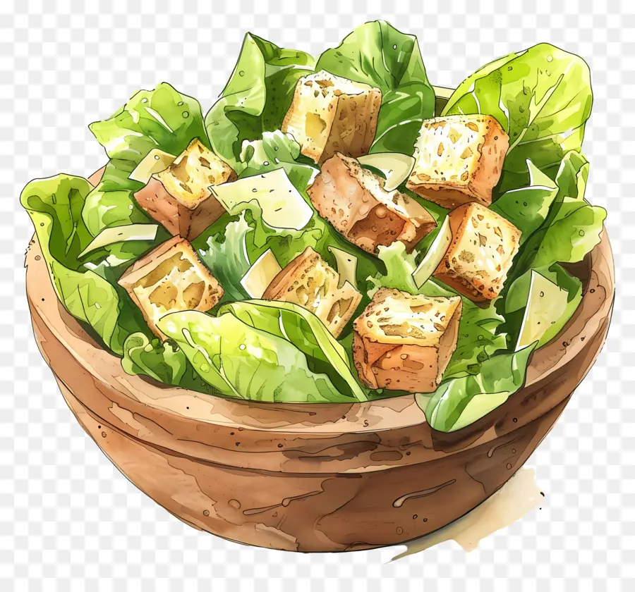 Salada César，Salada PNG