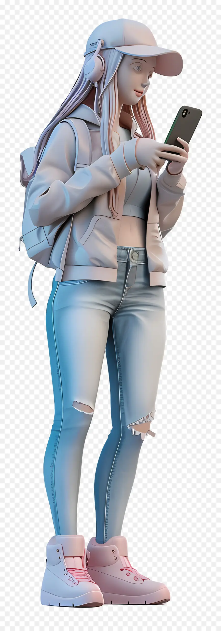 A Figura Feminina，Modelo 3d PNG