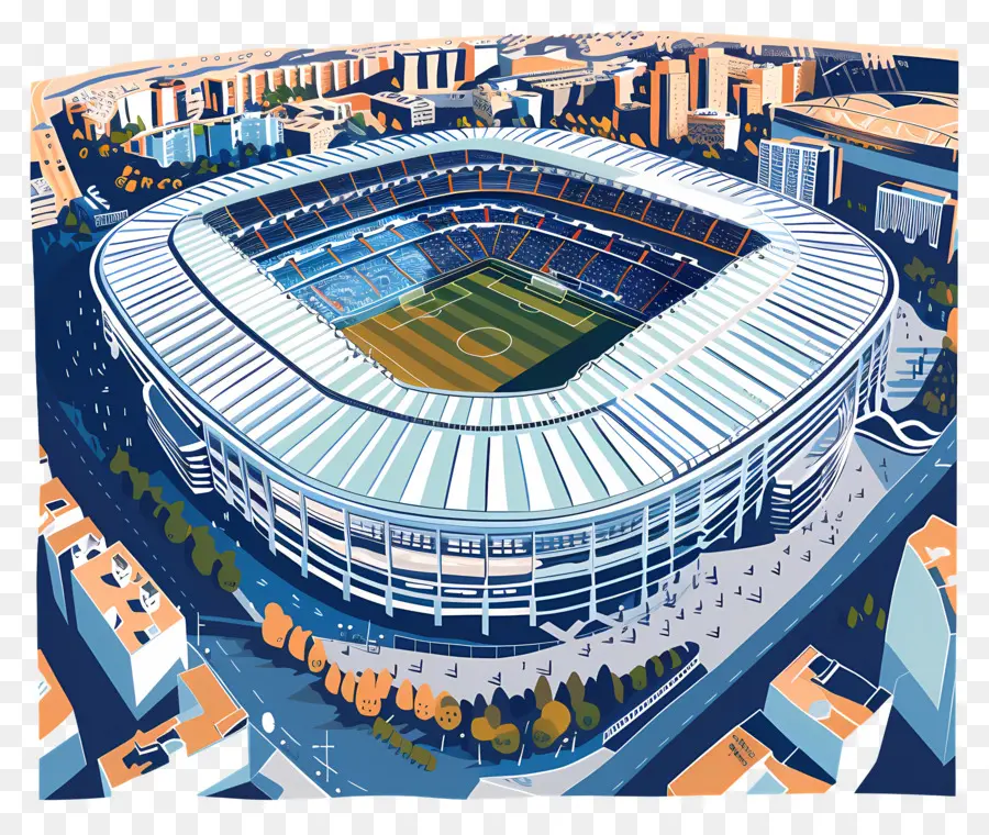 Santiago Bernabeu Stadium，Estádio PNG