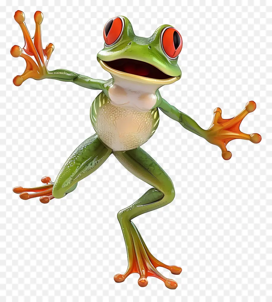 Frog Salting Day，Rã De árvore Verde PNG