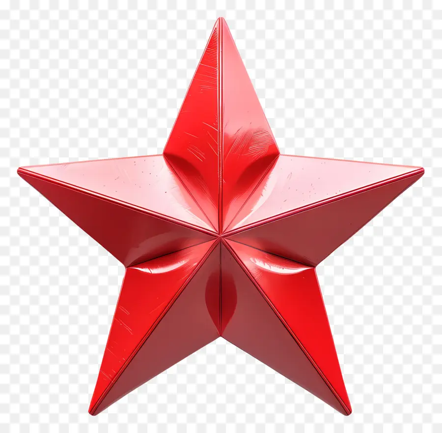 Estrela Vermelha，Fivepointed Estrelas PNG