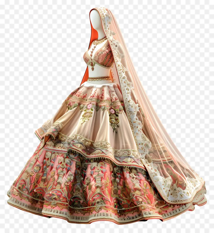 Vestido De Noiva Indiano，Desgaste De Noivas Indianas PNG