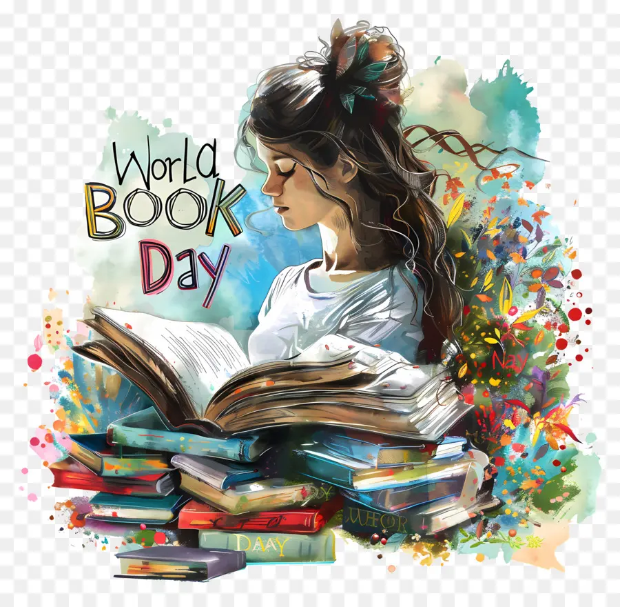 Dia Mundial Do Livro，Leitura PNG