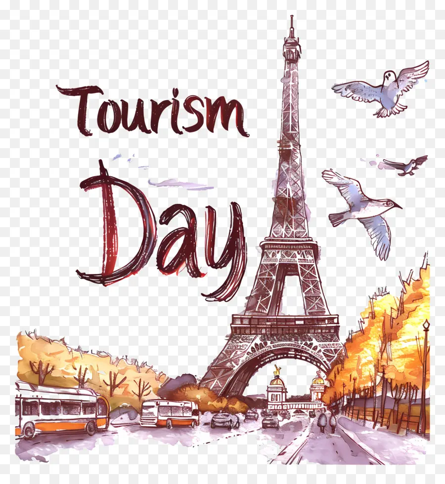 Dia Do Turismo，Torre Eiffel PNG