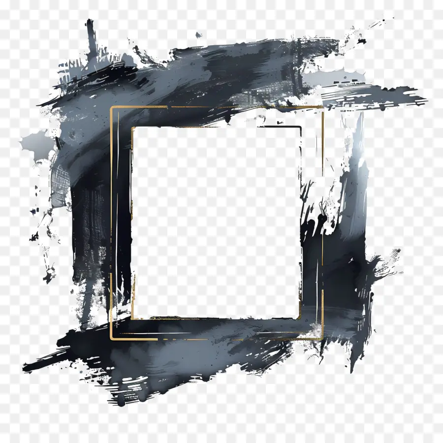 Quadro，Preto E Branco PNG