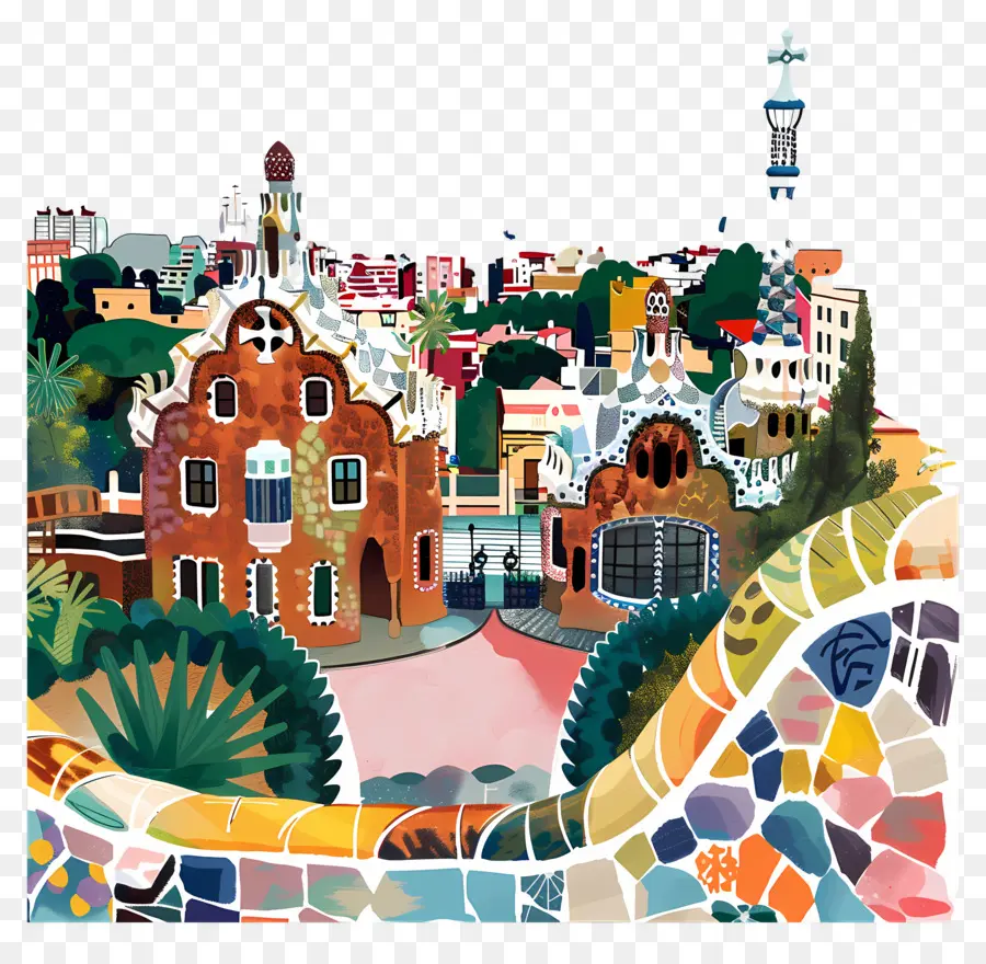 Parque Guell，Park PNG