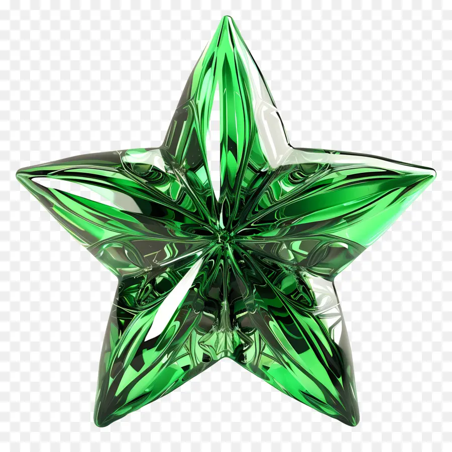 A Estrela Verde，Formas Geométricas PNG