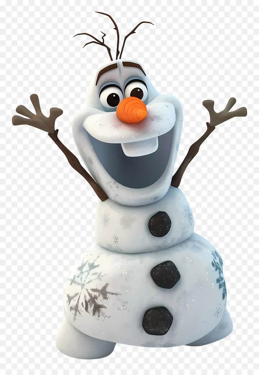 Congelados Olaf，Boneco De Neve PNG
