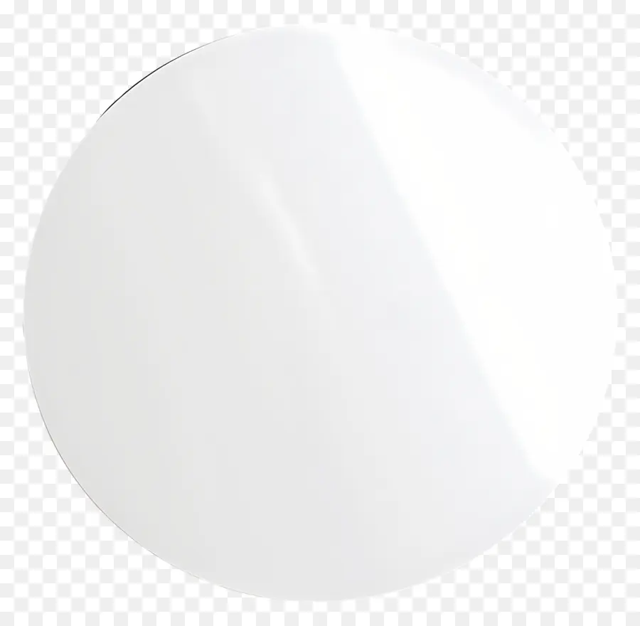 Círculo Branco，Disco Em Branco PNG