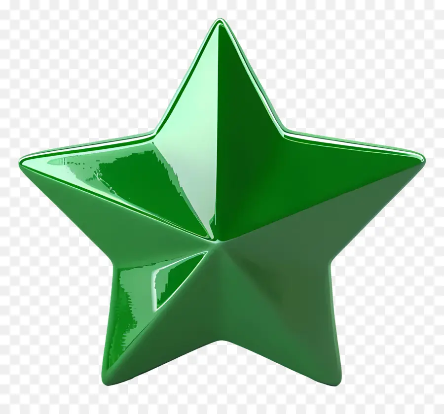 A Estrela Verde，Estrela De Metal PNG