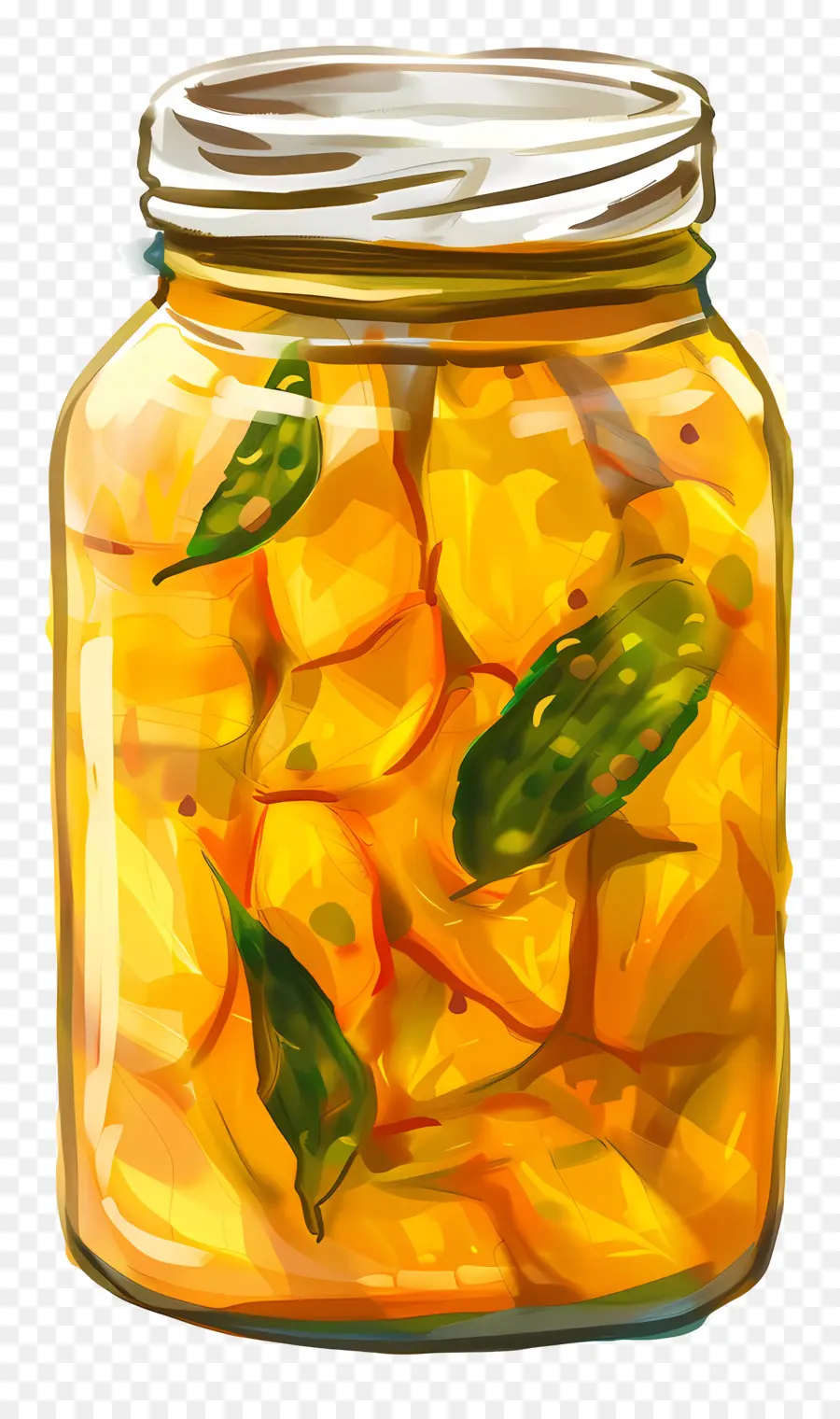 Jar Mango Pickle，Legumes Em Conserva PNG