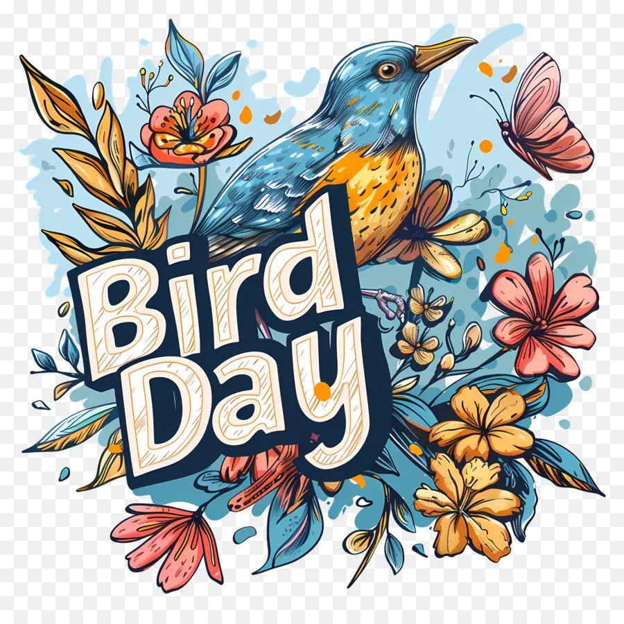 Pássaro Dia，Aves PNG