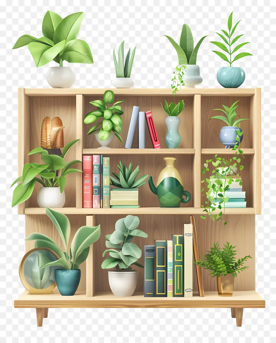 Estante，Plantas De Interior PNG