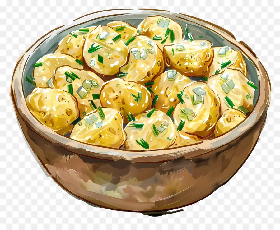 Salada De Batata，Batata Chips PNG