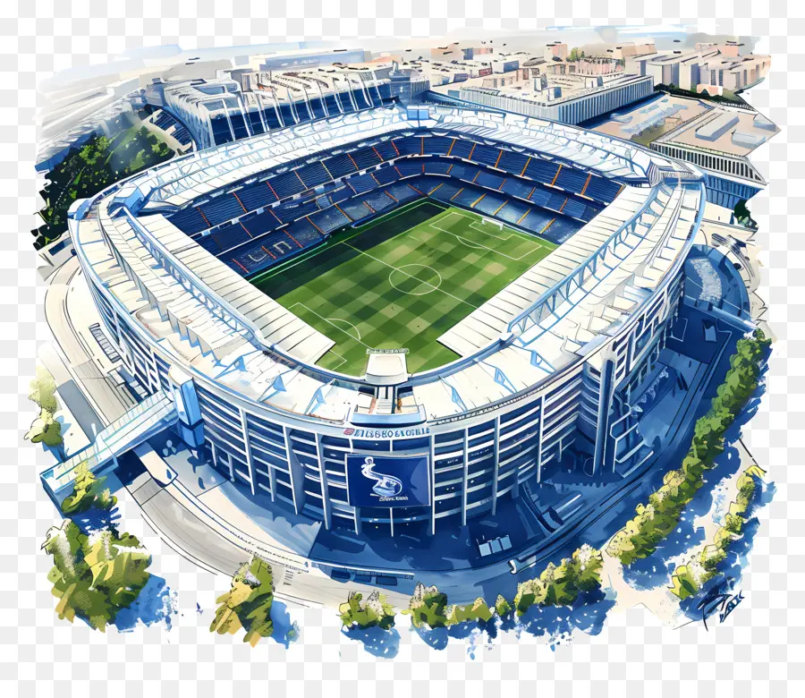 Santiago Bernabeu Stadium，Estádio PNG