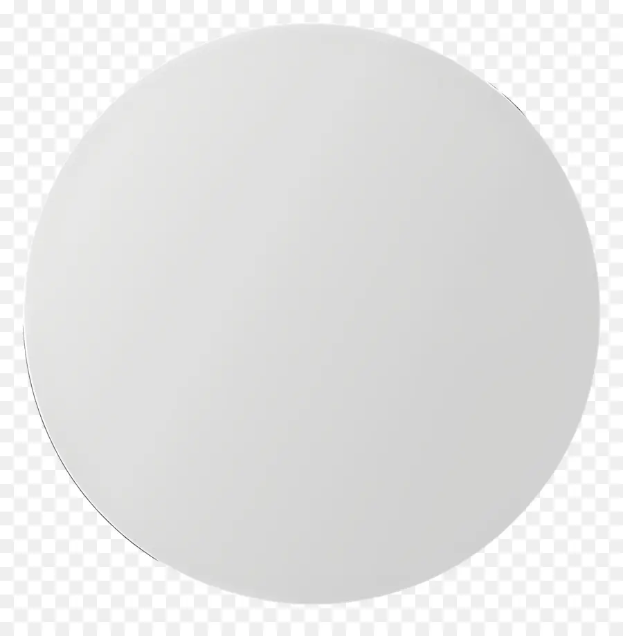 Círculo Branco，Objeto Brilhante PNG