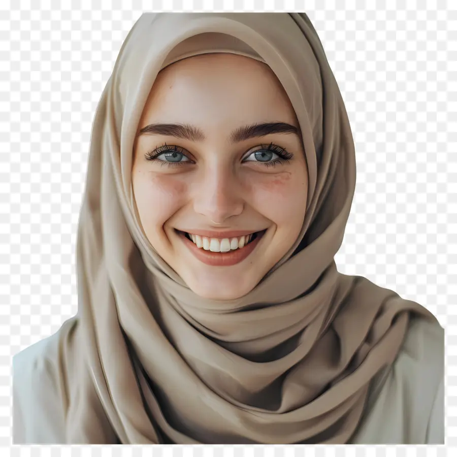 Tons Neutros Hijab，Lenço Na Cabeça PNG