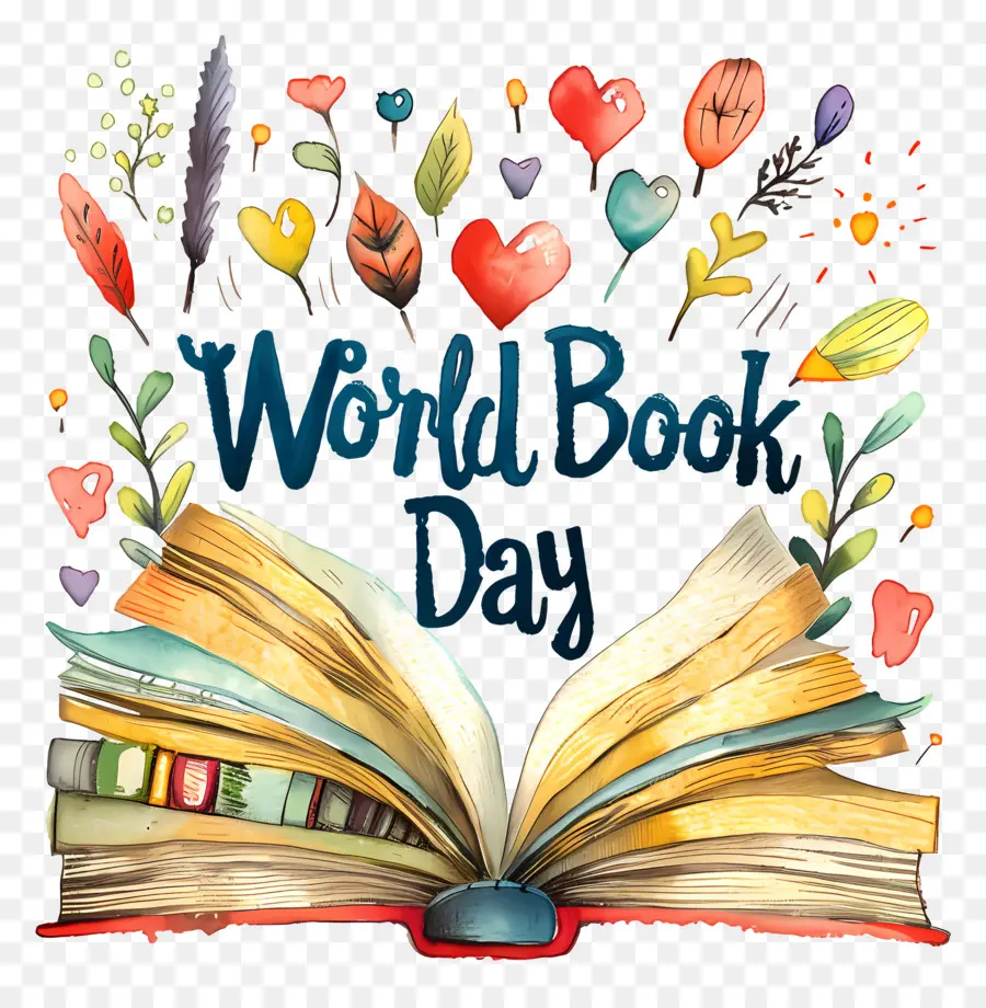 Dia Mundial Do Livro，Handdrawn PNG