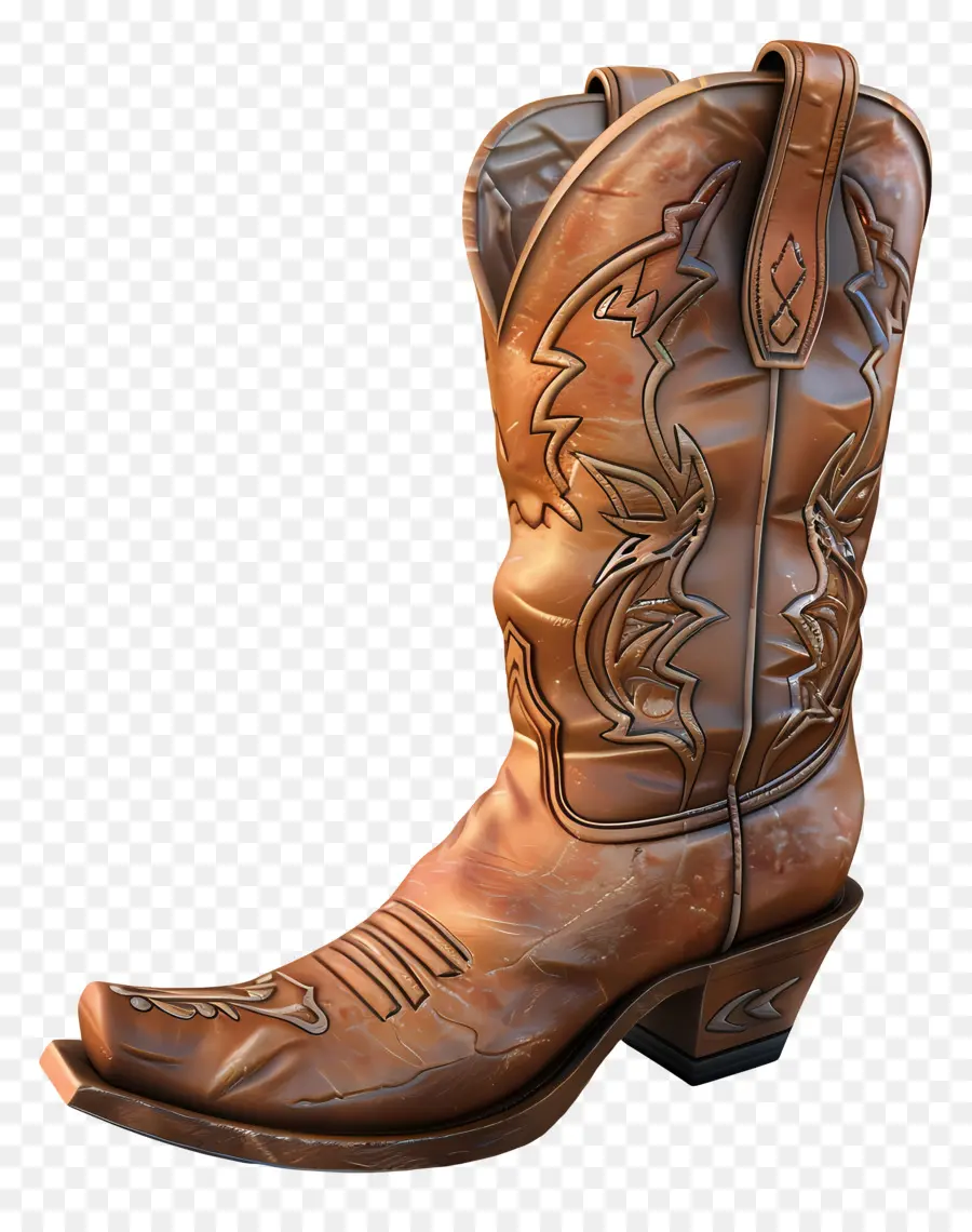 Bota De Vaqueira，Cowboy Boot PNG
