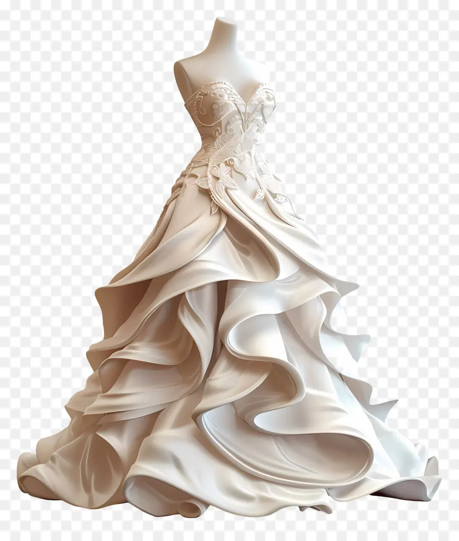 Vestido De Noiva Chanel，Vestido De Casamento Branco PNG