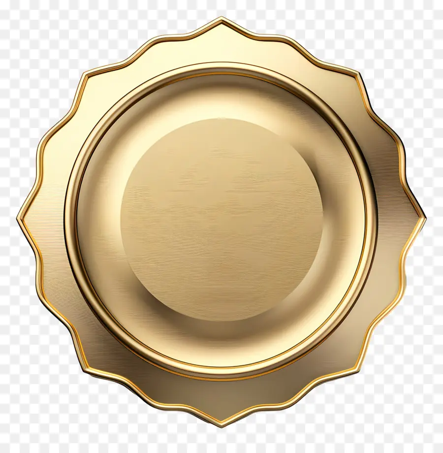 Placa De Ouro，Medalha De Ouro PNG