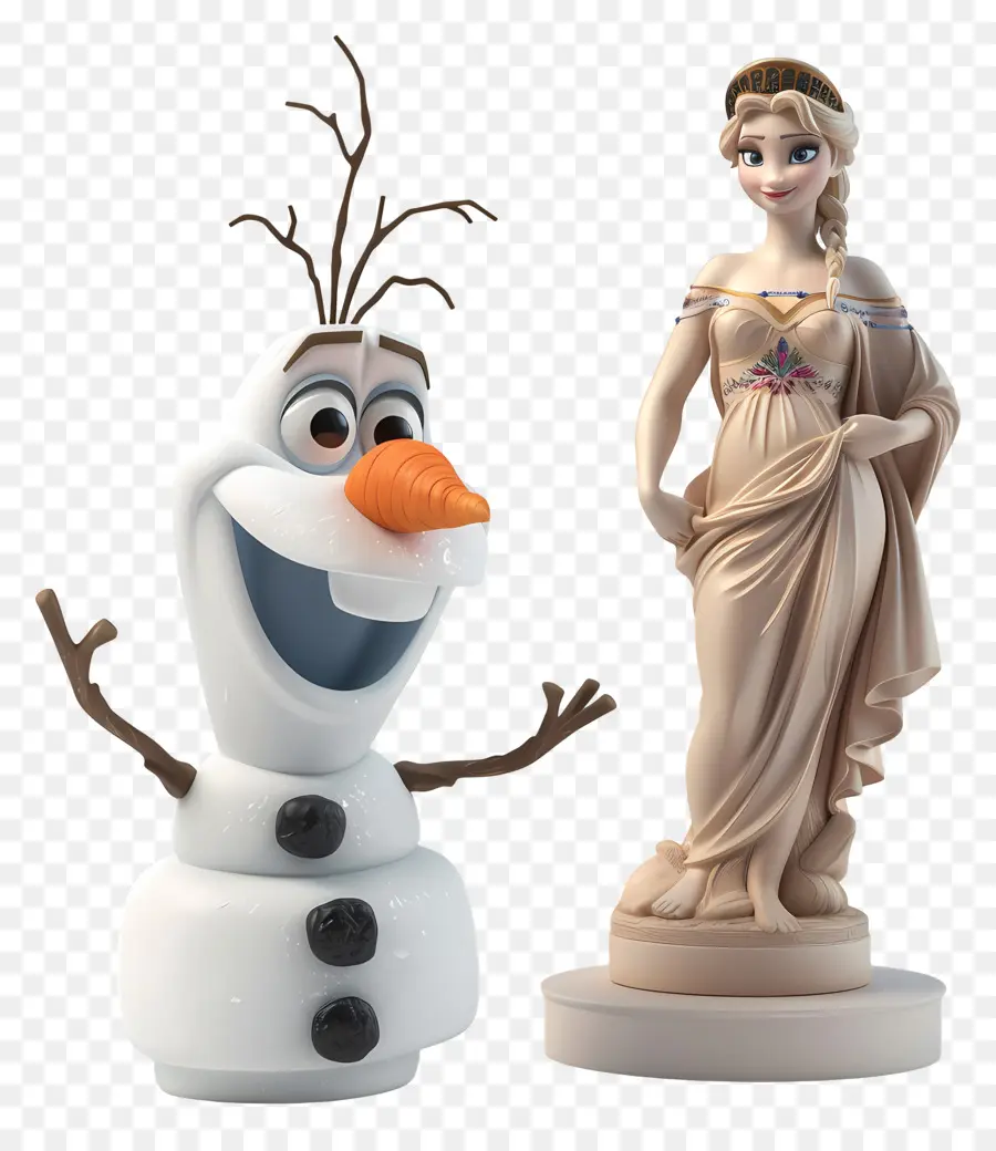 Congelados Olaf，Personagem De Desenho Animado PNG