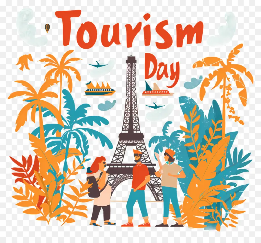 Dia Do Turismo，Torre Eiffel PNG